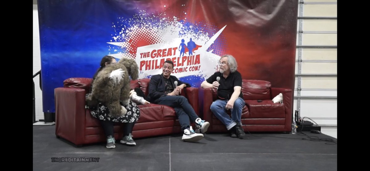 When my &amp; Jim Martin’s panel at <a href="/PHLCC/">Philly Comic Con!</a> became more fun. youtu.be/ylYoNvwidSE