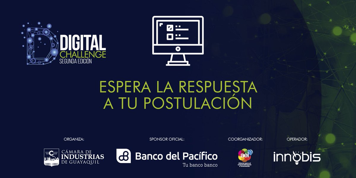 innobis_ec's tweet photo. Conoce cómo postular tu emprendimiento🙋🏻♂️💻
Hasta el 26/enero y obtén la oportunidad de visitar un centro de innovación.
.
.
#DigitalChallengeEc es un desafío que conecta a los #emprendedores con la #industria
.
.
Ingresa a ➡️https://t.co/sRNICSyXZm
#Ecuador #CIG #Soluciones https://t.co/9LRXhgy9hT