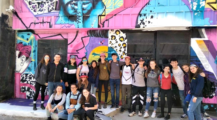 For <a href="/URJHellerHigh/">URJ Heller High</a> teens, going on tiyulim (trips) to understand Zionism helps exemplify the goals of having a Jewish state. Here’s what their recent trip to Tel Aviv looked like, from murals to poetry and beyond. bit.ly/2FuJsvg