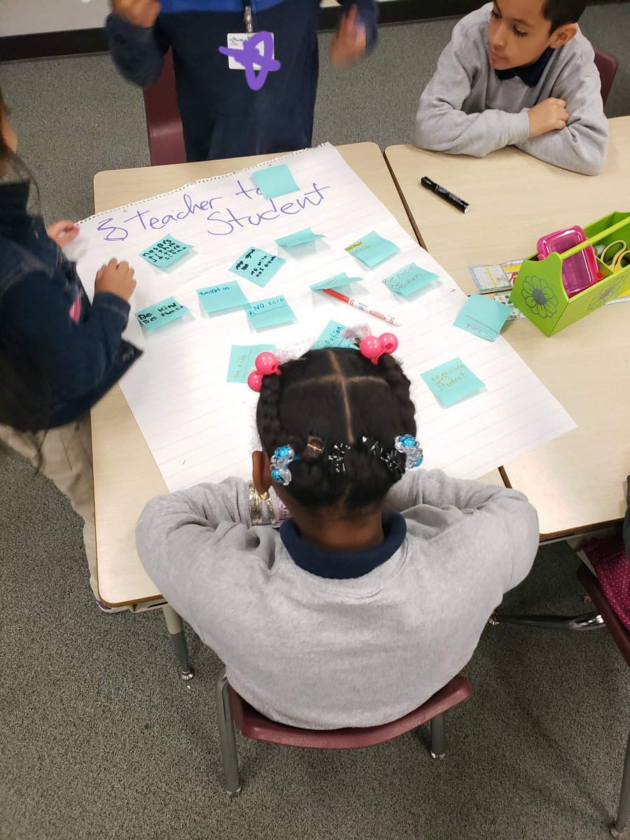 EldaCamacho8's tweet photo. New year new Treatment Agreement. We spent some time this morning updating our treatment agreement now that we are *almost* third graders! @ExplorersCol #weagree #CollinsTweets https://t.co/OHKQ13j8hT