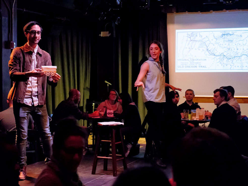 funkminister's tweet image. Hey – I work for an amazing space of creative minds, experts of all kinds, and seriously funny people.

We want to keep making gr8 things for you! But @caveatnyc needs your help.

Tell your friends about us! Come see a show! Review us!

We 💖 you for it.