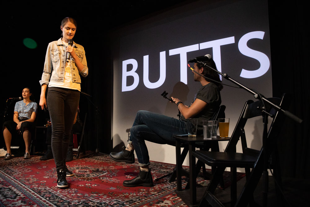 funkminister's tweet image. Hey – I work for an amazing space of creative minds, experts of all kinds, and seriously funny people.

We want to keep making gr8 things for you! But @caveatnyc needs your help.

Tell your friends about us! Come see a show! Review us!

We 💖 you for it.