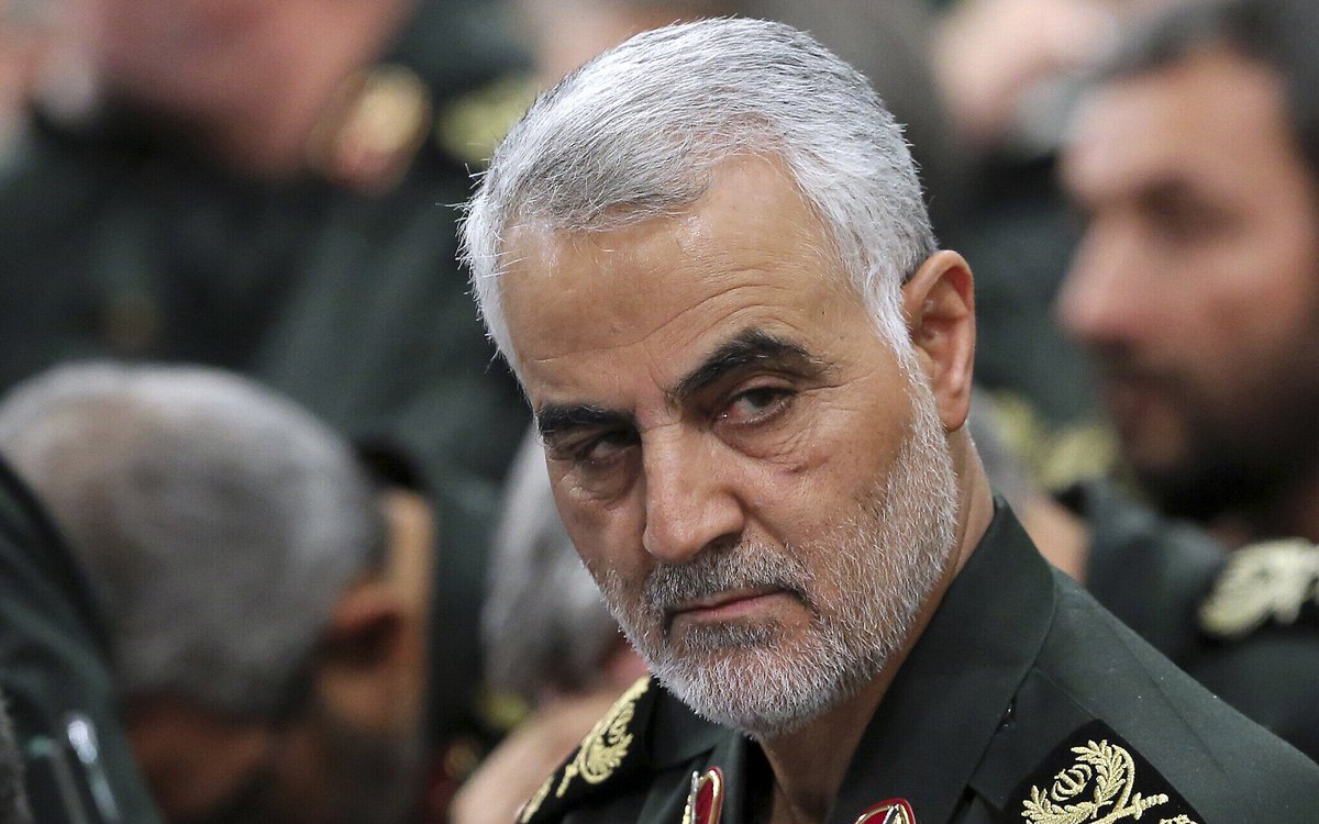 PatSeanBrown's tweet photo. Um, so...is Soleimani really Sean Connery? https://t.co/hkTkGDleYy