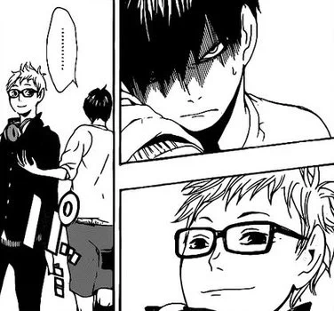 kageyama holding tsukki's tiddy... bro does he know that hes holding my entire world 