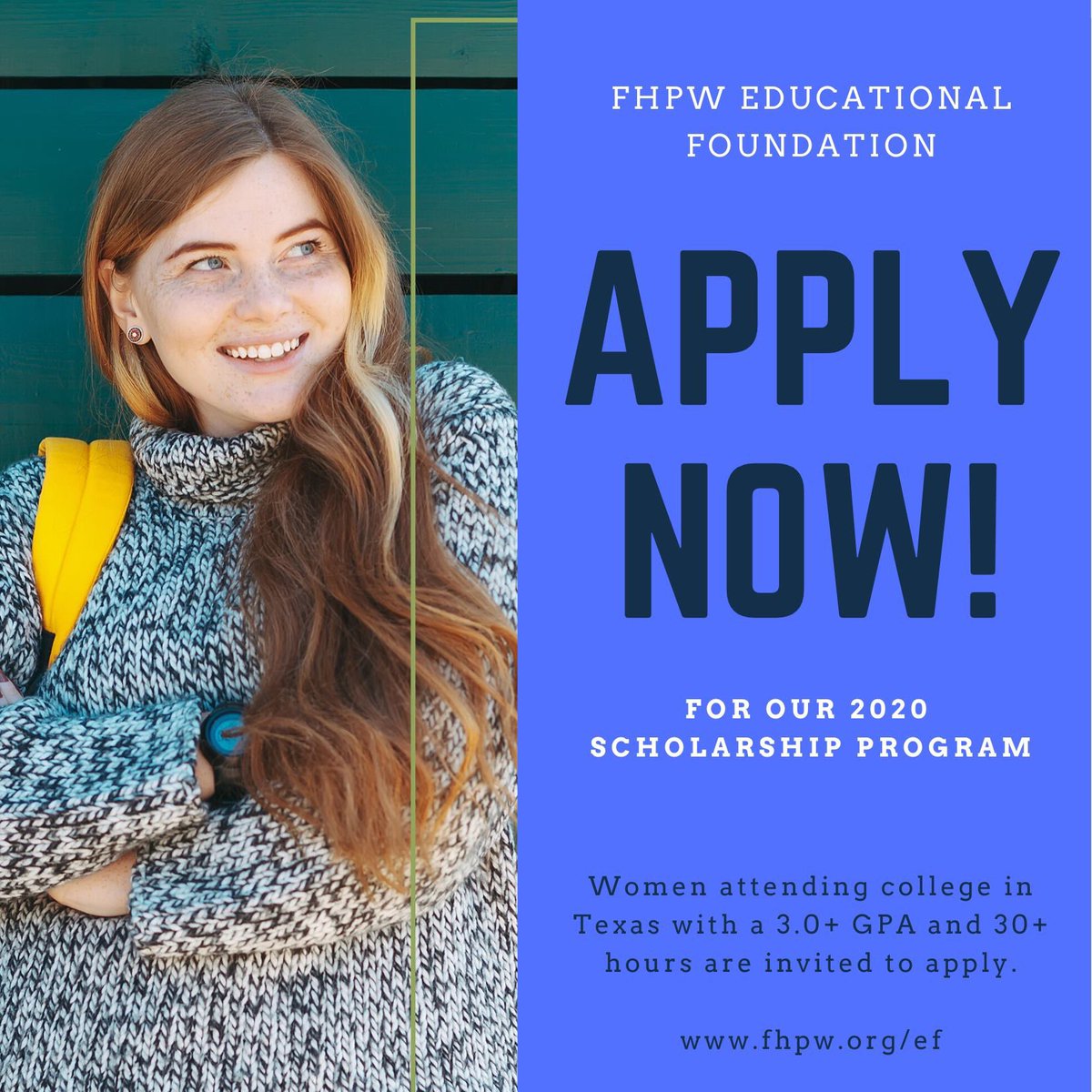 For my college kiddos who need some scholarship money! 💙