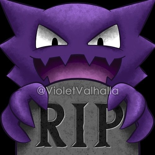 VioletValhalla's tweet image. Finished a new #twitch #emote for my channel: twitch.tv/VioletValhalla !
I&apos;m now prepared to bite the dust in my gaming runs &amp;amp; playthroughs. 😅
#haunter #pokemon #digitalart #fanart #Nintendo #emotes #videogames #gaming