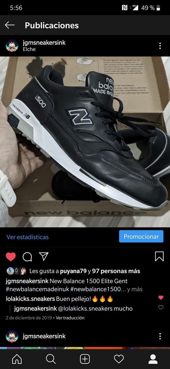 new balance 1500 instagram