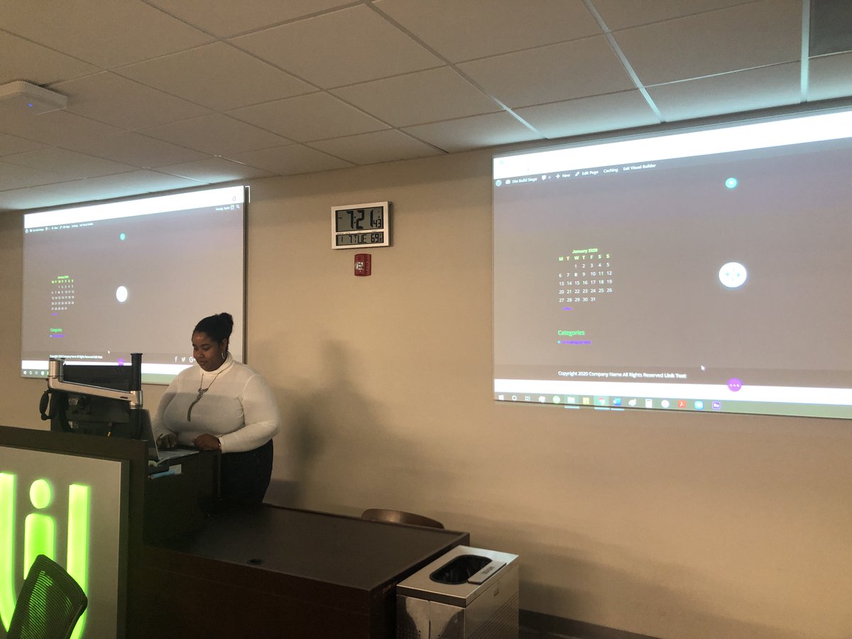 dimensionmedia's tweet image. Up now at the #WordPress meetup: @TaylorCHeadley fro @V3Inbound sharing Divi customization tips and how it works with Gutenberg. #WPMIA