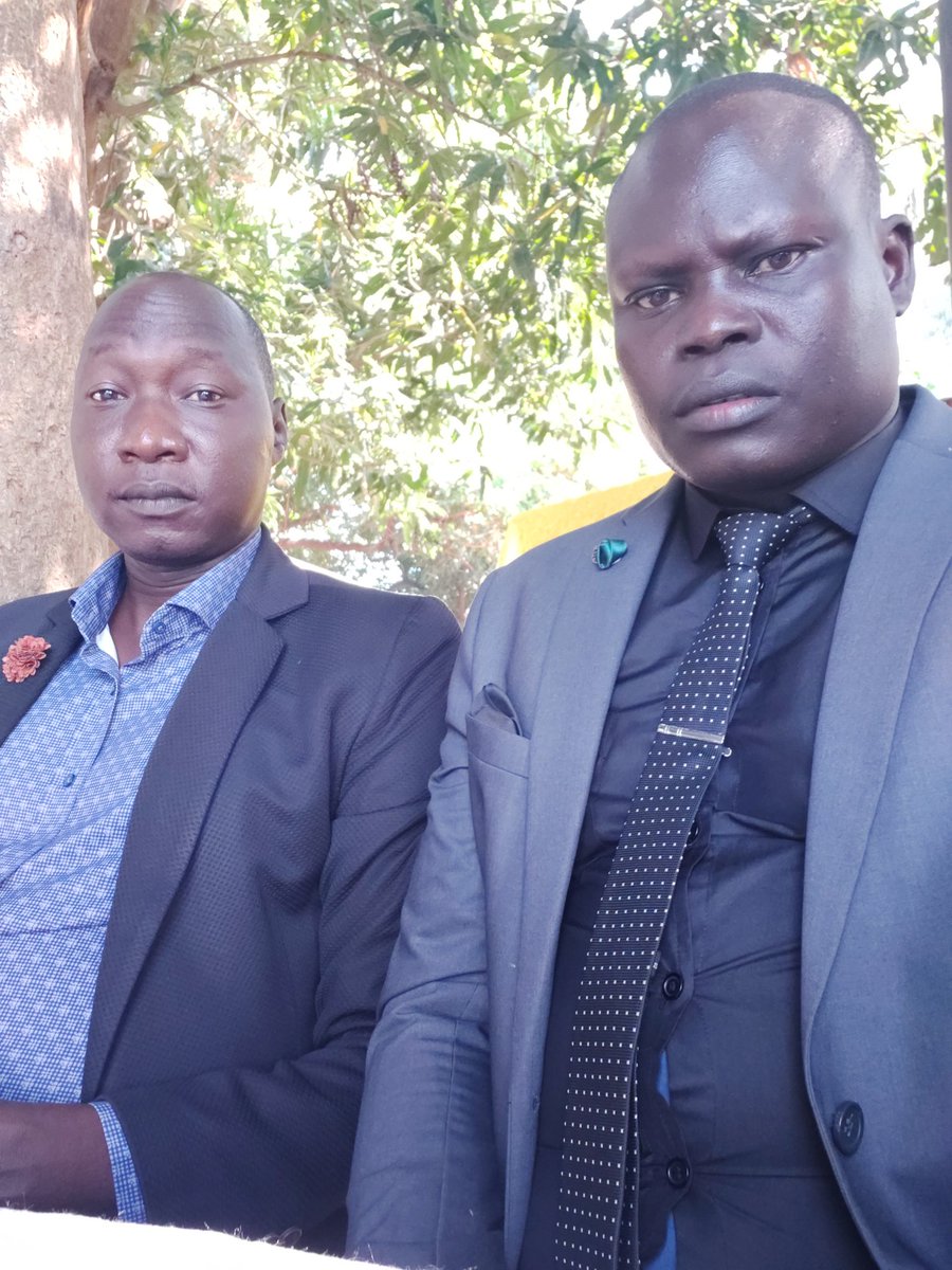 Getecoss's tweet image. With brother Chuol Tut