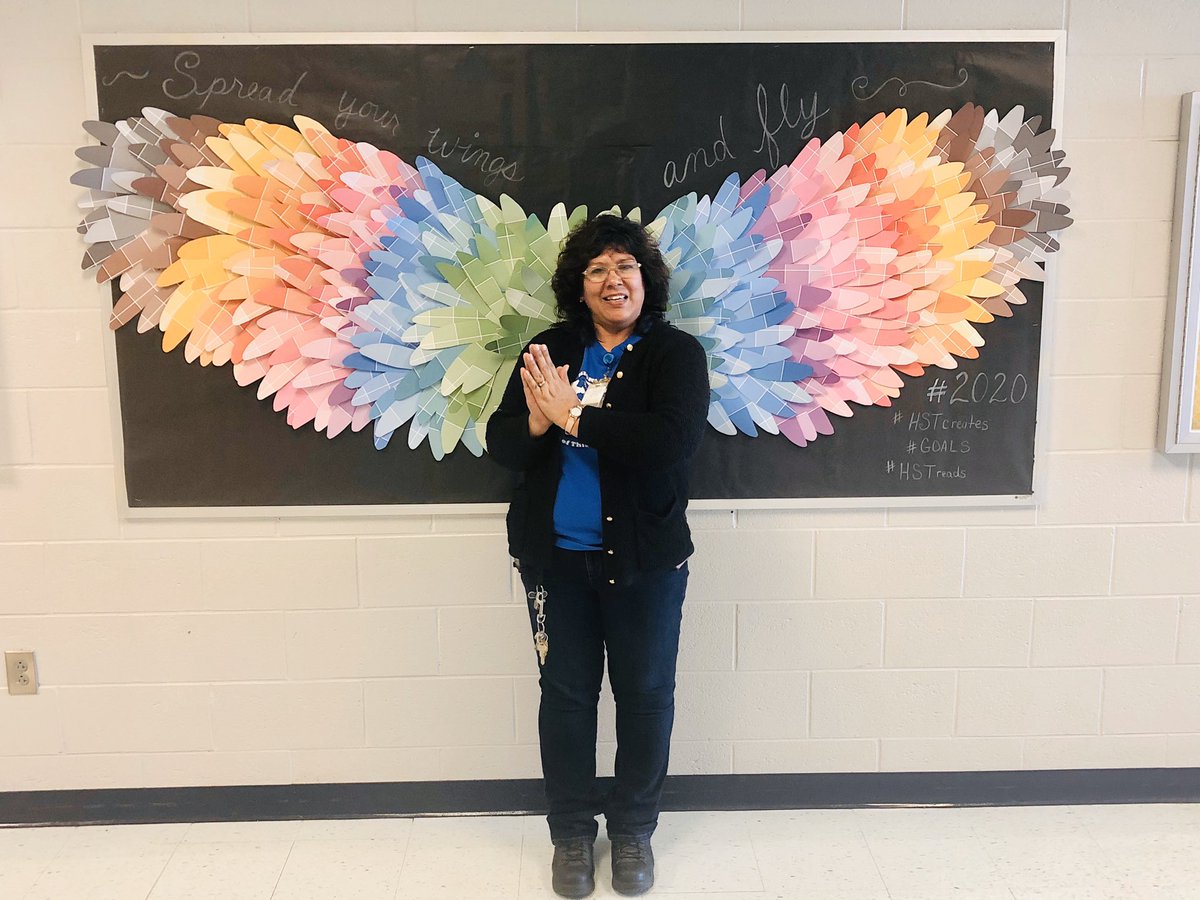 HighlandGaston's tweet photo. We’re ready to soar to new heights with our students! Mr. Montgomery, Officer Marr, Mrs. Long and Mrs. Pilkington are ready for 2020!  #HSTcreates #HSTgoals #HSTreads #HSTdreams @GastonSchools @LauraBLong @GcsDelta @lmontgo https://t.co/her32vZccu