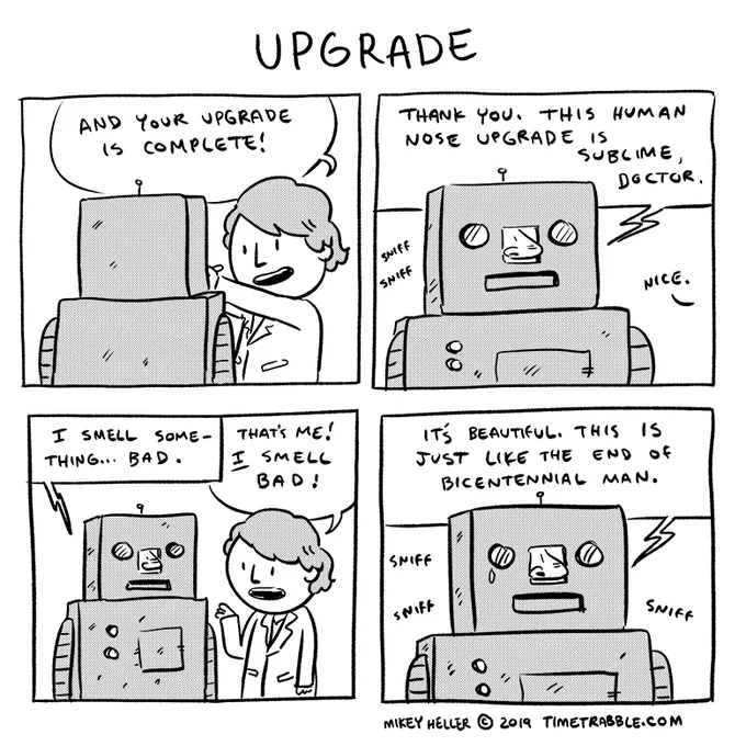 i drew a comic about an upgrade 