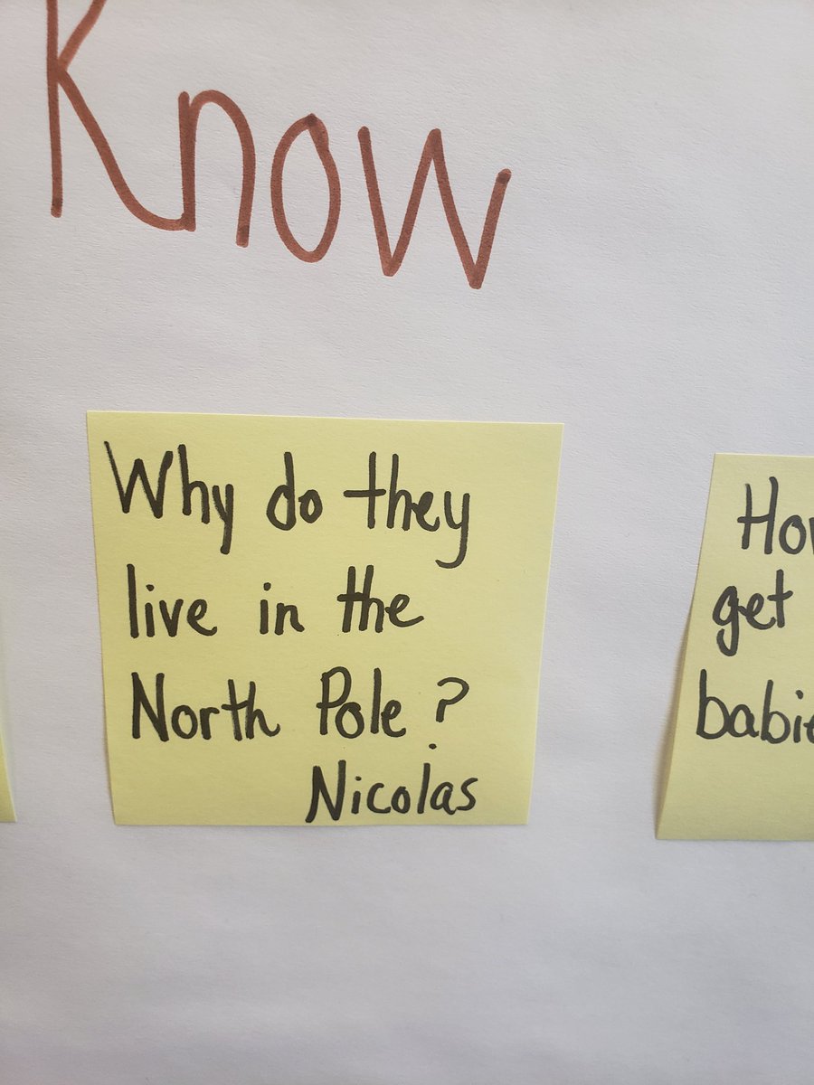 aes_dville's tweet image. 2nd grade students generated questions about Polar bears before reading informational text.
@DISD_Libraries @LisaPCurry1 @DurantChief @sdterry745 @maxielpastor  #engage2learn #Librariesforlearning #AASL #2020DISDLIBS