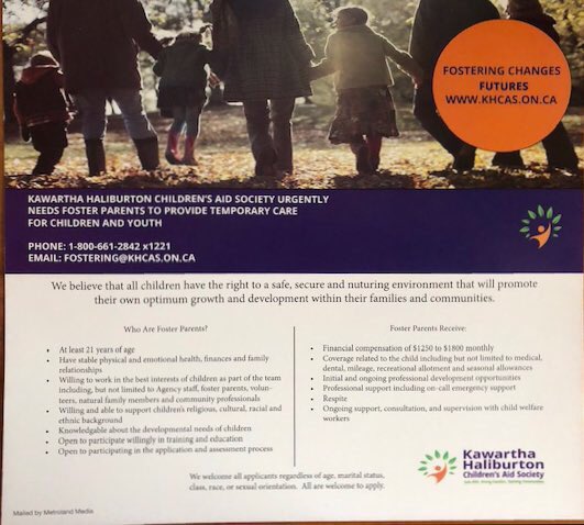 It’s a new year, but the need for foster parents has never been greater.  <a href="/KHChildrensAid/">KHCAS</a> needs foster parents. Fostering Changes Futures. For more information about fostering, call today. 1.800.661.2843 ext 1221.