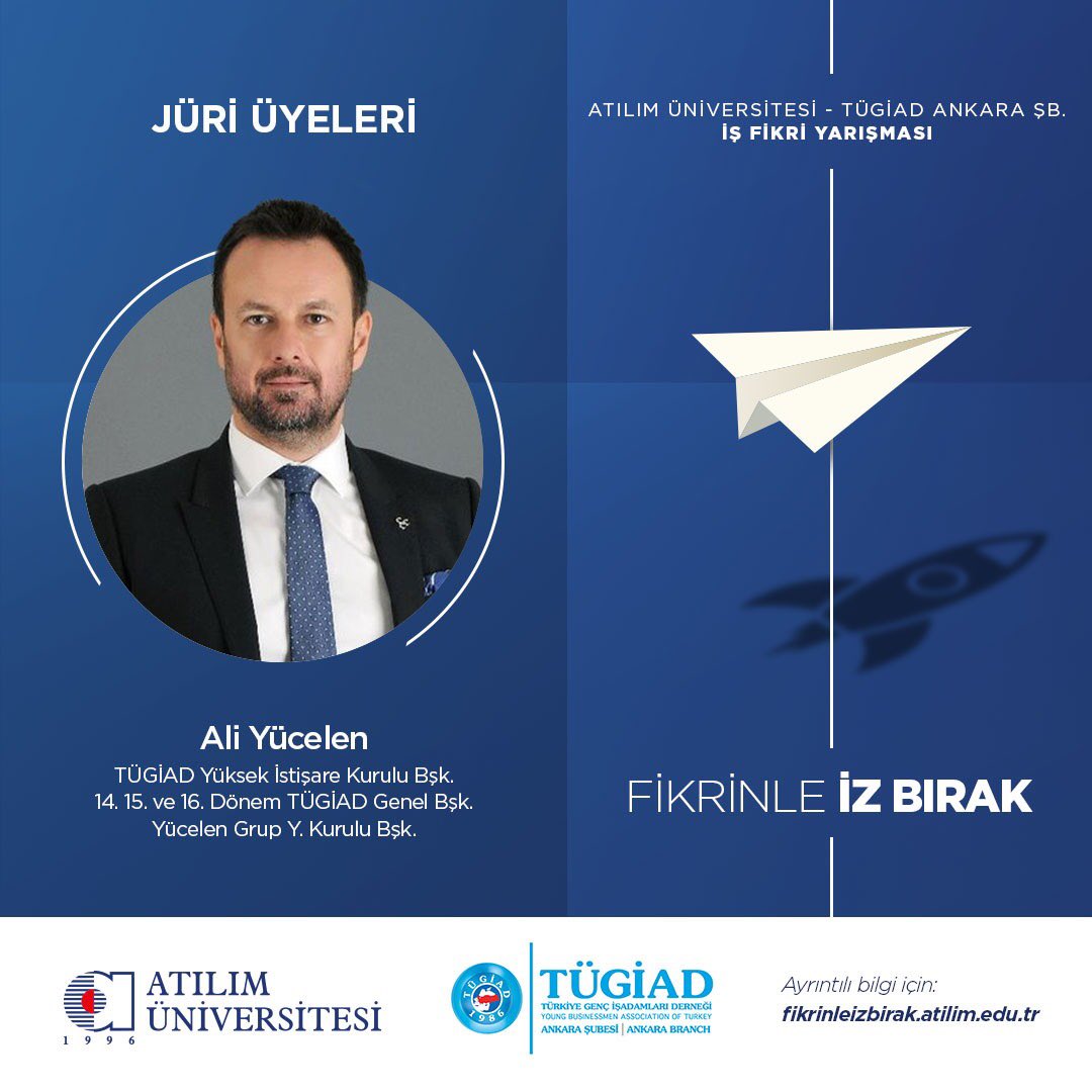 AtilimMED's tweet photo. Fikrinle İz Bırak iş fikri yarışması jüri üyeleri - 2 #fikrinleizbırak https://t.co/NjYg4smne8