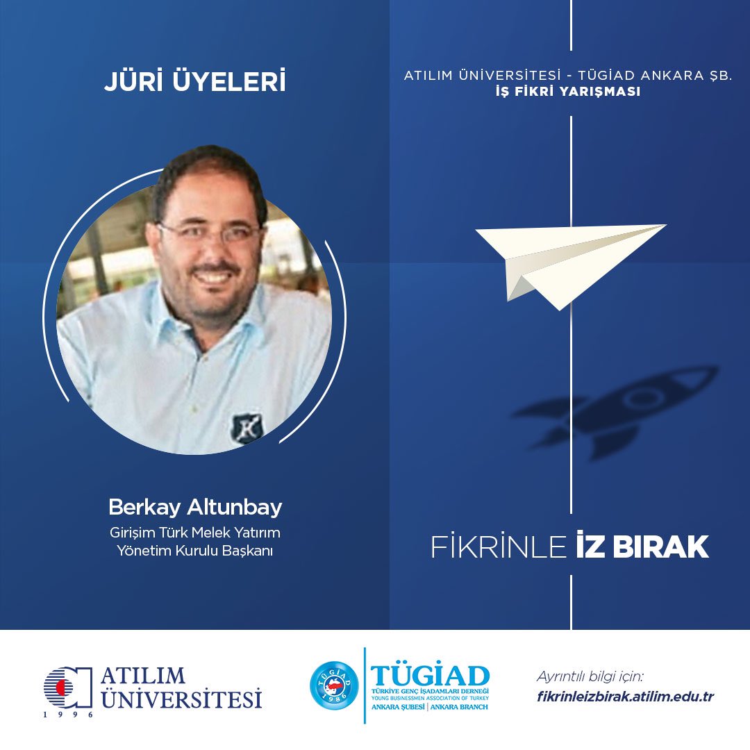 AtilimMED's tweet photo. Fikrinle İz Bırak iş fikri yarışması jüri üyeleri - 3 #fikrinleizbırak https://t.co/wyhKJ5Q7Si