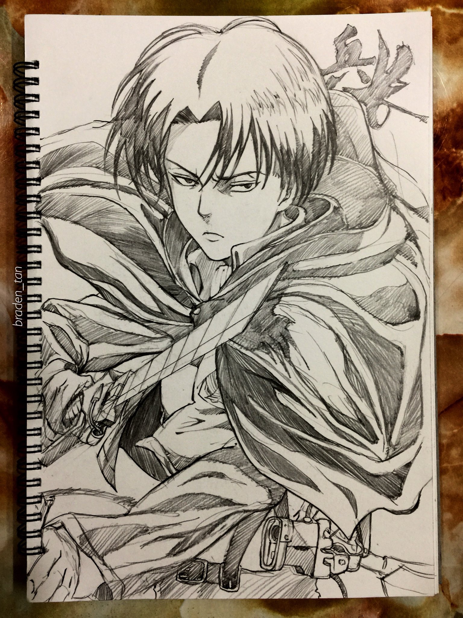How To Draw Levi Ackerman  Step By Step  Storiespubcom Learn With Fun