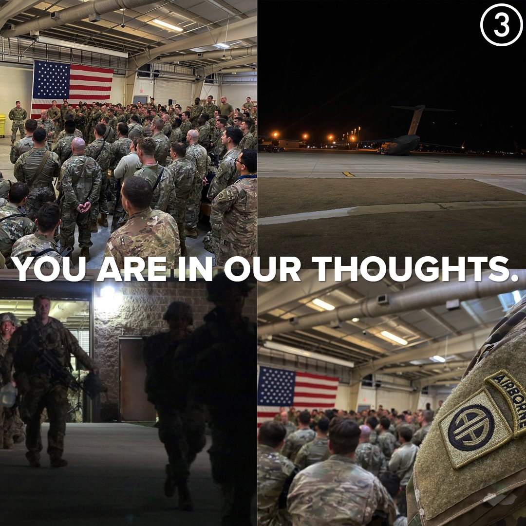🙏 PRAYERS FOR ALL OUR TROOPS and their families after missiles from Iran strike two Iraq bases that house US troops