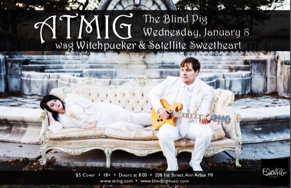 Tomorrow! At the <a href="/BlindPigAA/">Blind Pig</a>!