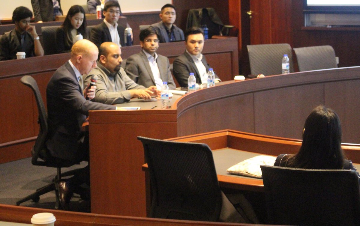 Last quarter of 2019, It was my honor to be part of the judging panel for #YaleNUS #Sustainable Investment Case Challenge with Steve Brice, Chief Investment Strategists of #standardcharteredbank 

#sustainableinvestment  #YNSIG #SDG #VC #capitalmarket #sayriscapital