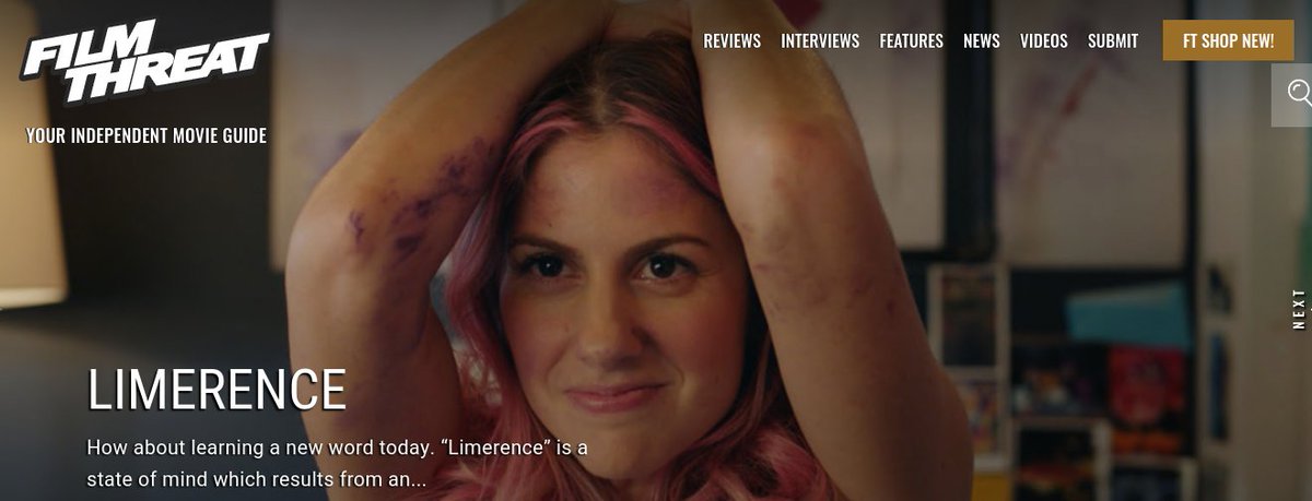 FilmThreat's tweet photo. “…she meets the handsome Tom and as pretty people in LA do, they immediately hook up and…wish each other a good life…” Alan Ng learns a new word for intense infatuation, Limerence.
https://t.co/ItO7EBQCFa #SupportIndieFilm #Limerence #RomCom https://t.co/DmNHc91lID