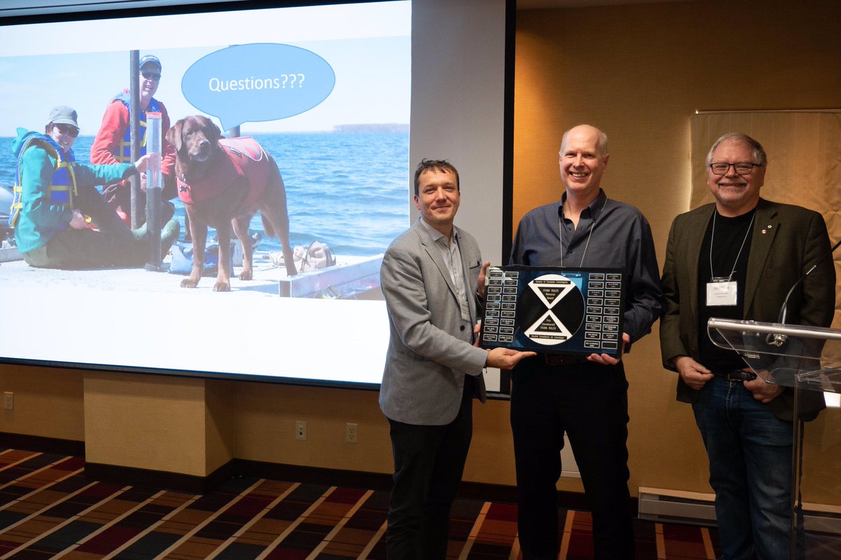 scas_scsa's tweet image. Congratulations to Dr. Brian Cumming from @CummingLab @queensu for winning the Rigler Award for life time achievement and contribution to the field of aquatic science in Canada 🇨🇦 💧
#limnology #canadianscience