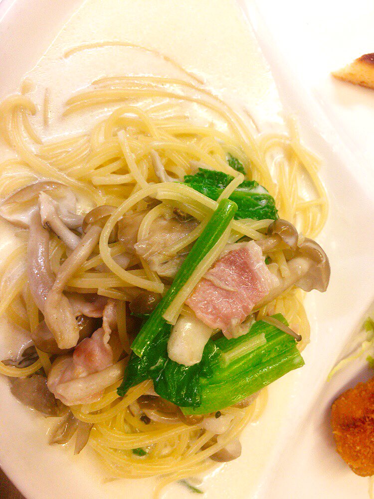 珈琲倶楽部 新潟大学前店 こんにちは 昨日のプレートですが 菜の花とベーコンのクリームパスタ 串カツ ルレクチェのタルトでした ご来店ありがとうございました 本日もお待ちしております T Co Xxymufbntn Twitter