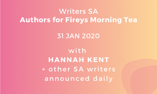 writerssainc's tweet photo. Our #AuthorsForFireys offer: 4 raffle winners will attend an intimate morning tea with some of SA's favourite authors, starting with the amazing Hannah Kent! Ask questions &amp; advice over cake, coffee &amp; mimosas. We’ll announce a different author to the morning tea each day. https://t.co/GpkmtySp1y