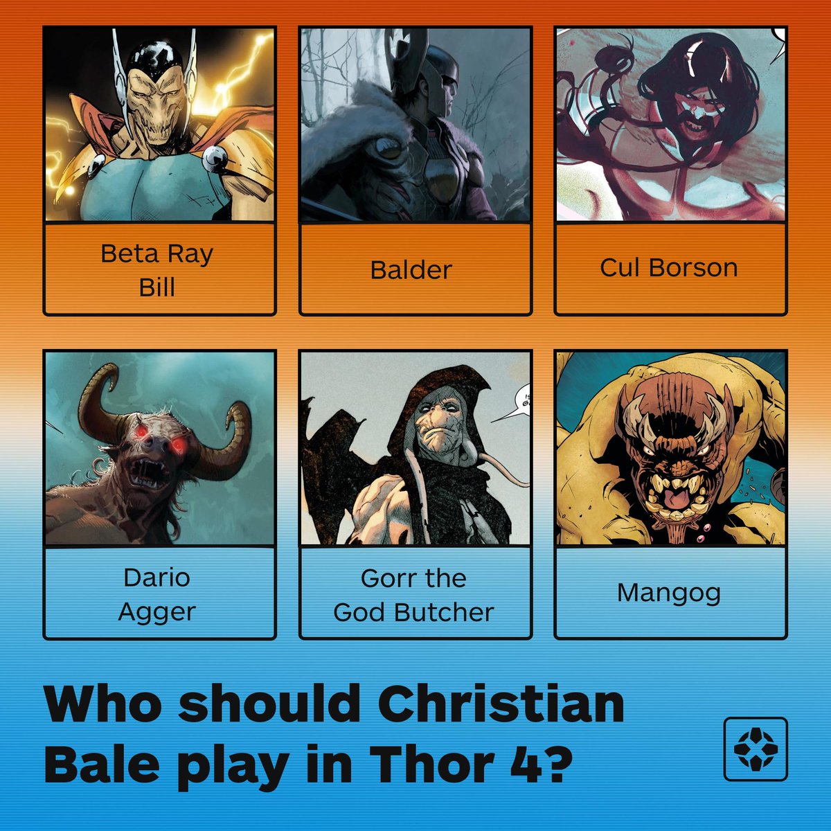 Christian Bale talks star Thor Love Thunder Marvel character Dark