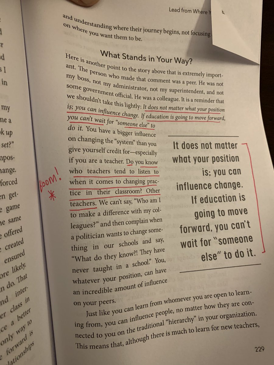 “It doesn’t matter what your position is; you can influence change.” 🎤 drop by my man @gcouros #InnovateInsidetheBox #NextLevelTeaching