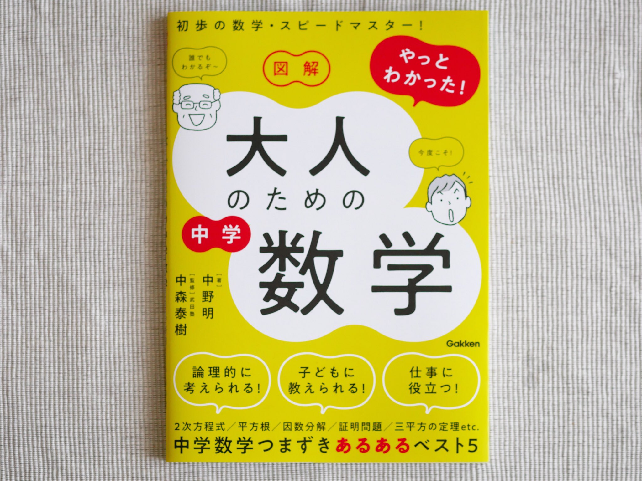 تويتر 正和堂書店 على تويتر 大人のための中学数学 因数分解 平方根 方程式 関数 図形 中学の数学の学び直しに最適 昔イマイチ理解できてなかったものが イラストや図で解説され スラスラ解けるように 子供に数学を教える自信がない 文系の大人に贈る一