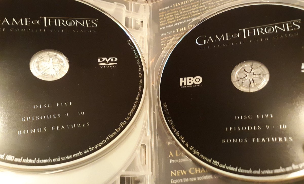 MishSchoenecker's tweet photo. @GameOfThrones @HBO #GameOfThrones Our Game of Thrones box set... Can you see the issue here? 🤦‍♀️ If you are a fan, you know how devastating this could be. What are we going to do??? 🤷‍♀️GOT newbee binge watch sudden death 😜 https://t.co/ih9Ij6cfRq