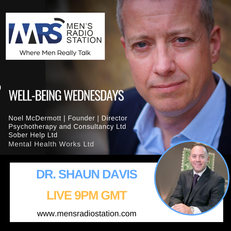 Well-Being Wednesdays is back with returning guest <a href="/DrShaunDavis/">Dr Shaun Davis</a> LIVE 9PM for discussions on #mentalhealth, #MensMentalHealth, #FinancialHealth #Wellbeing, your #relationship with mental health, #physicalhealth #emotionalhealth. #BlueMonday #post-Christmasblues @mensradiostn