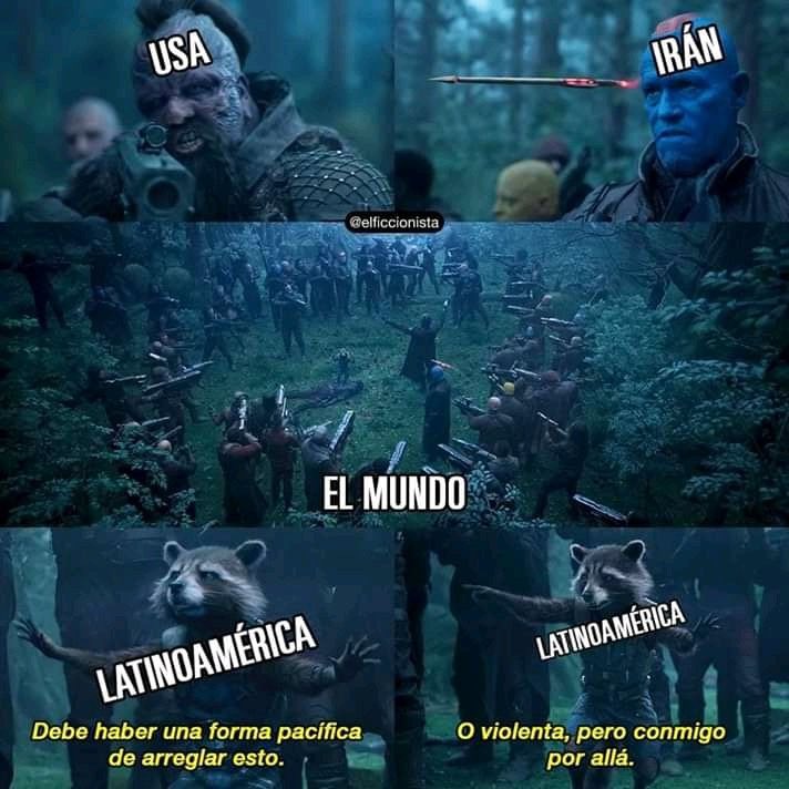 SAB01101's tweet photo. Mientras tanto @lopezobrador_ 

#IranvsUSA https://t.co/hKsfitfjkG