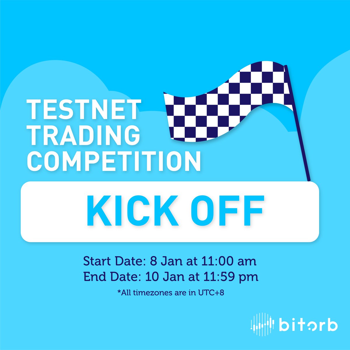 BitOrb_official's tweet photo. πThe #BitOrbTTC2020 Kick-Off Competition has begun! π
Stand a chance to win a prize pool worth 120,000 $ORBYT when you participate today until 10 Jan 2020.
Create your account and trade today at https://t.co/bUF1547CxO
Rules and T&Cs apply at https://t.co/VHzn8qgfIC
#BitOrb https://t.co/x3TUaJlb3J