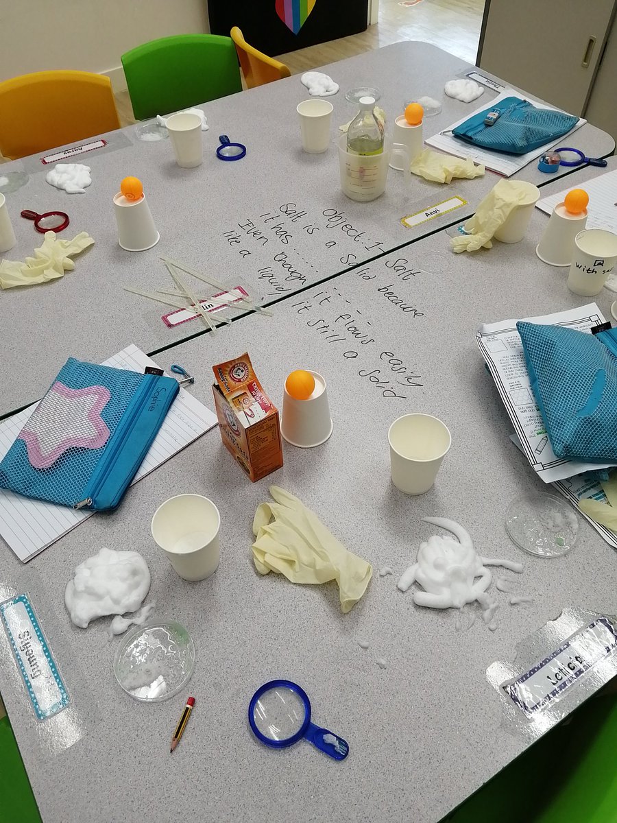 Science Matters... ⚗️
States of matter year 4 2020! I love creating opportunities for learners to explore, debate and engage when learning! Even if it is messy... I want them to present their conclusions/findings in #Keynote! It will be their first so 🤞