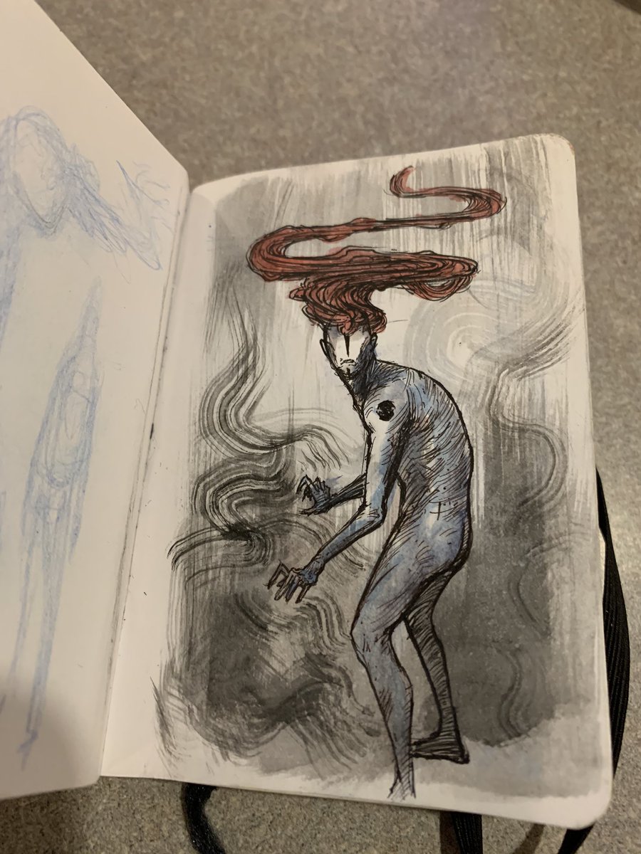 Emonic_Art's tweet photo. Small Pocket Sketchbook.
#emonic #ink #watercolor #sketchbook #sketch https://t.co/RIPpYDQ0q7