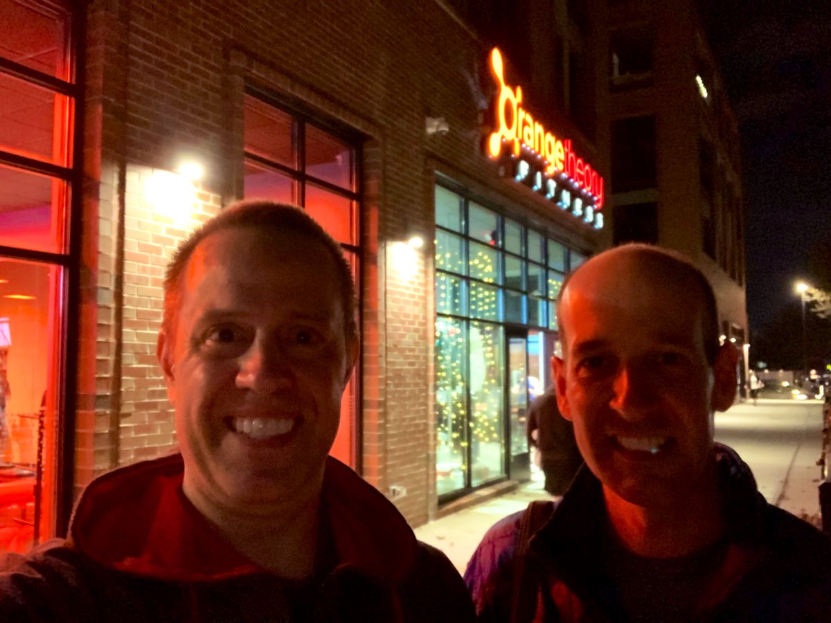 StevieAndLane's tweet photo. Really liked tonight’s #Power #workout at @orangetheory #OrangeTheoryFitness #OTF #OTFBroadRipple in #BroadRipple.
Only #AllOuts or #WalkingRecovery on trends.
But really? #Burpee #SquatJacks! 😜
#RunRowRepeat #BasePushAllOut #MoreLife #SplatPoints #KeepBurning #LiveLonger https://t.co/O05CG7i4rX
