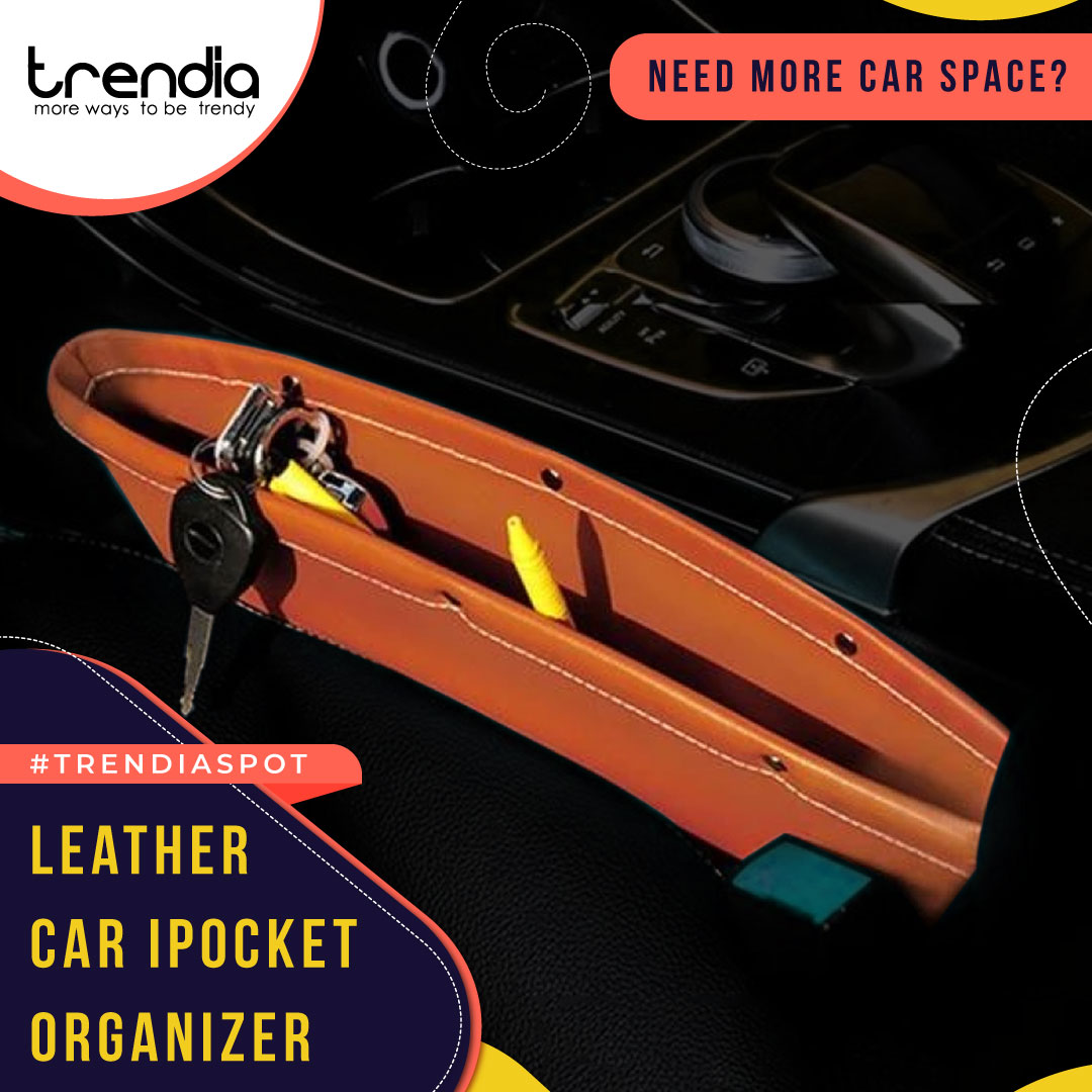 Never run out of #StorageSpace or lose items in your car again with our sleek and portable organizer!

#ShopNow at a discount!! - bit.ly/2FisYWX
.
.
#Trendia #TrendiaSpot #UniqueProducts #ShopOnline #OnlineShopping #DiscountOffer #Offer #CarOrganizer #CarAccessories