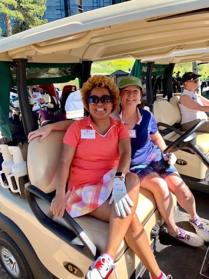 women_oc's tweet photo. What scorecard - These are the faces of #golfers about to play for fun! #GolfRedefined https://t.co/o9zt7LAXFn