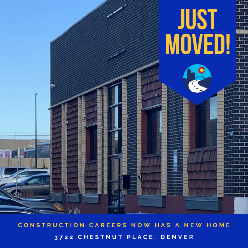 ConstCareersNow's tweet photo. It's official! Construction Careers Now just moved. Our new home is located at 3722 Chestnut Place, Denver. Our first class of 2020 starts Jan 13 at our new address. Sign up today https://t.co/32gvBQXcQ2 #ConstructionCareersNow #BuildColorado More pics coming soon... https://t.co/lbJCnfo3SZ