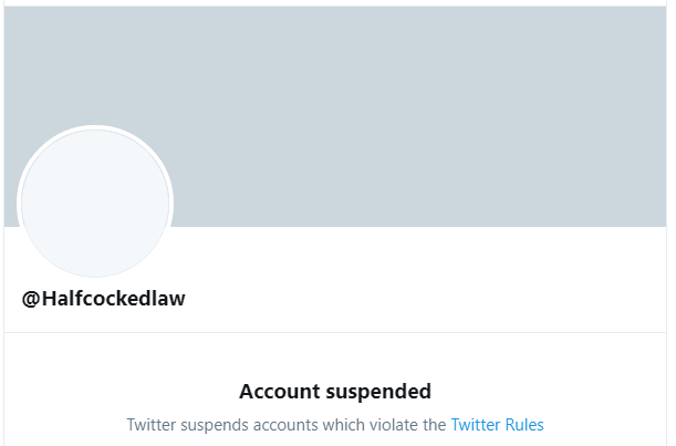 AtheAboveAll's tweet photo. Another prophecy fulfilled. Shot and chaser. Burn in twitter hell halfcuckedlaw! One less #KickVicMoron from #Lawtwitter. Another account casualty to add to the #KickVicDeathtoll, D. #HeroesofLetters https://t.co/QCf91yvAgT