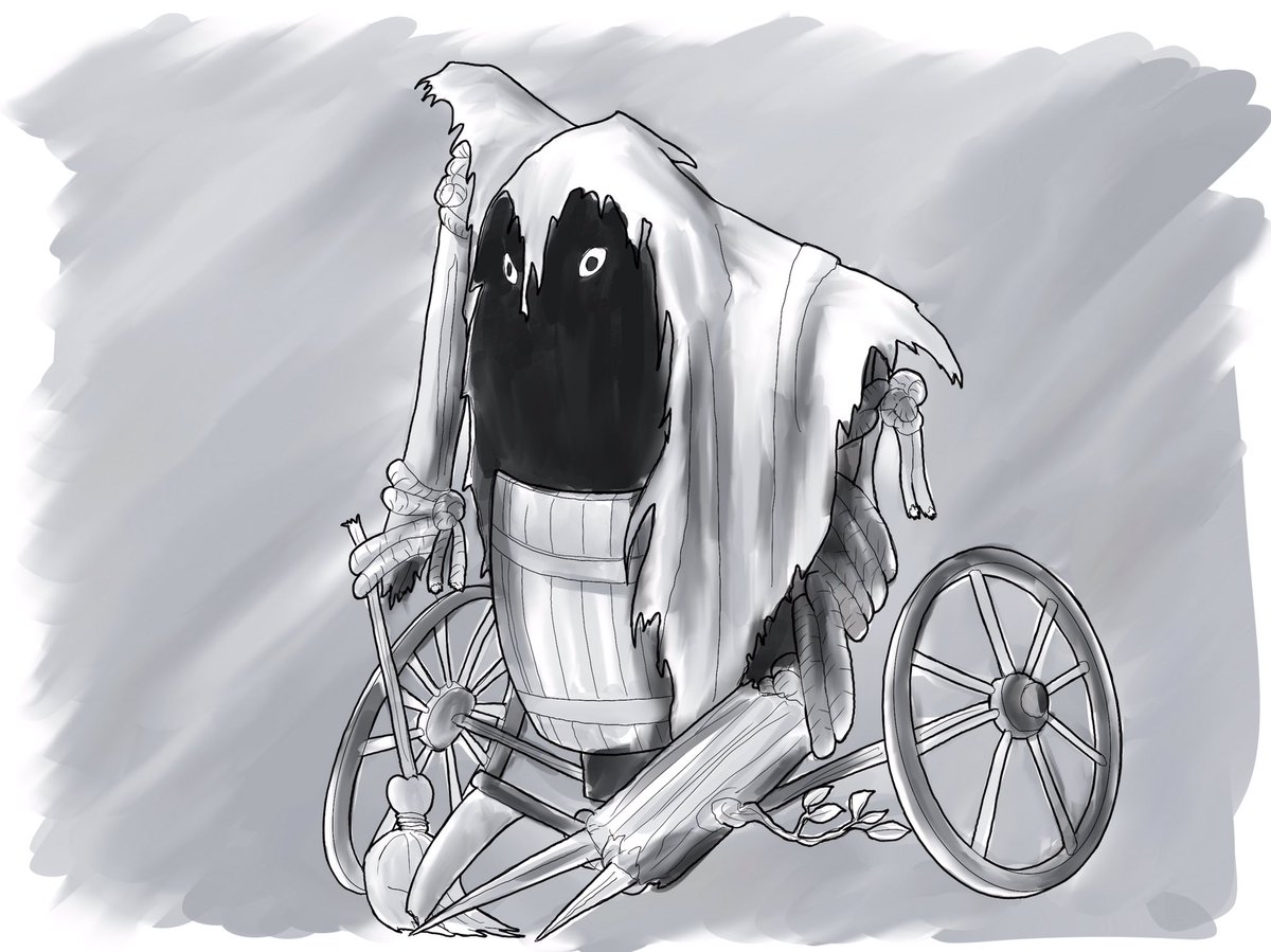 JacobMiltSmith's tweet photo. Creatuanary Day 7: Mystery Creature 1, the Trash Creature! I did something of a trash Golem... I sort of struggled with this one... #creatuanary #creatuanary2020 #creaturedesign #drawing #digitalart #procreate #monochromatic #artist #utahartist #mysterycreature1 #trashcreature https://t.co/kaEYUkP7cP