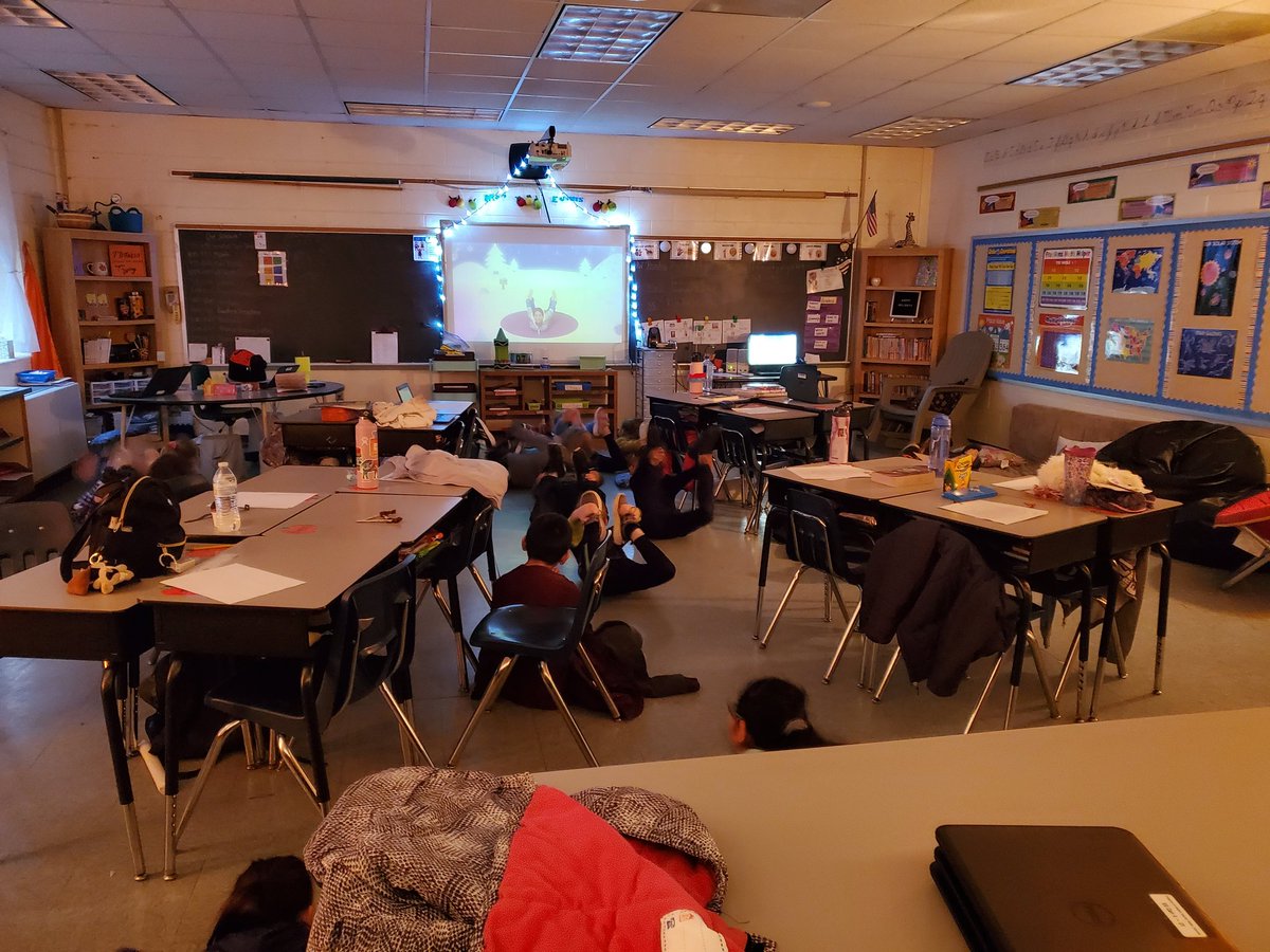 KEvans_ACES's tweet photo. We tried a yoga story by @cosmickidsyoga today after lunch for our cool down and they LOVED it!
#ACESPowerUp #4thgradeteacher #mindfulnessforkids https://t.co/EuqLQOLhwU