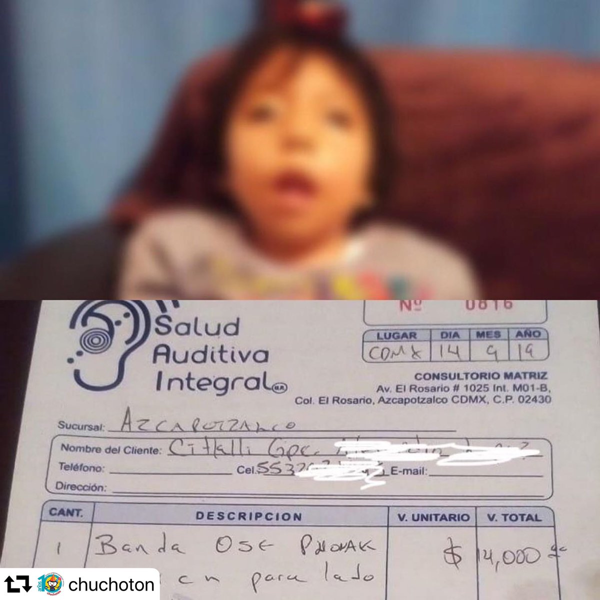 Chuchoton's tweet photo. Gracias a los donativos de Pamela Martínez y Marcelo Chelo Barrera ahora tenemos $6000 pesos y $500 en vales de despensa! Muchas gracias! #ayuda #sumate #ApoyaALupita te gustaría apoyar? Contáctanos! https://t.co/aHlzvyicRI