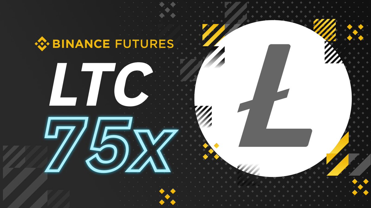 Binance Futures Will Launch LTC/USDT Perpetual Contract With Up to 75x  Leverage https://t.co/Rx5VnZGgtj