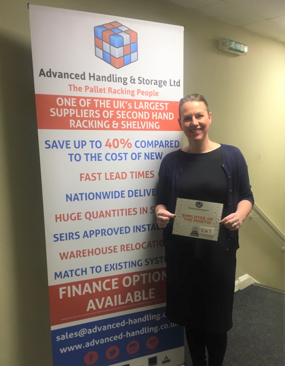 Advancedh's tweet image. Massive well done to Cat for being Employee of the Month for December for a third time! She did amazing on the run up to Christmas and it was definitely well deserved!
#KeepUpTheGoodWork #TeamAdvanced #EmployeeOfTheMonth