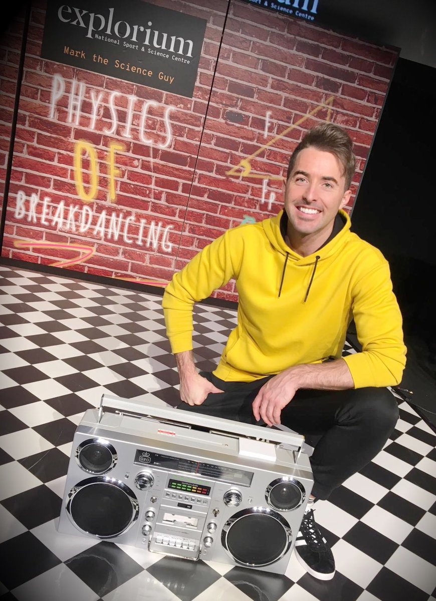 MarkLangtry's tweet image. Can’t wait to perform ‘Physics of Breakdancing’ @BTYSTE 🌟 An amazing and inspiring event that I look forward to every year! Thanks to @IOP_Ireland for making the show possible 💥 @ExploriumI See you there! #CreateTodayShapeTomorrow #BTYSTE