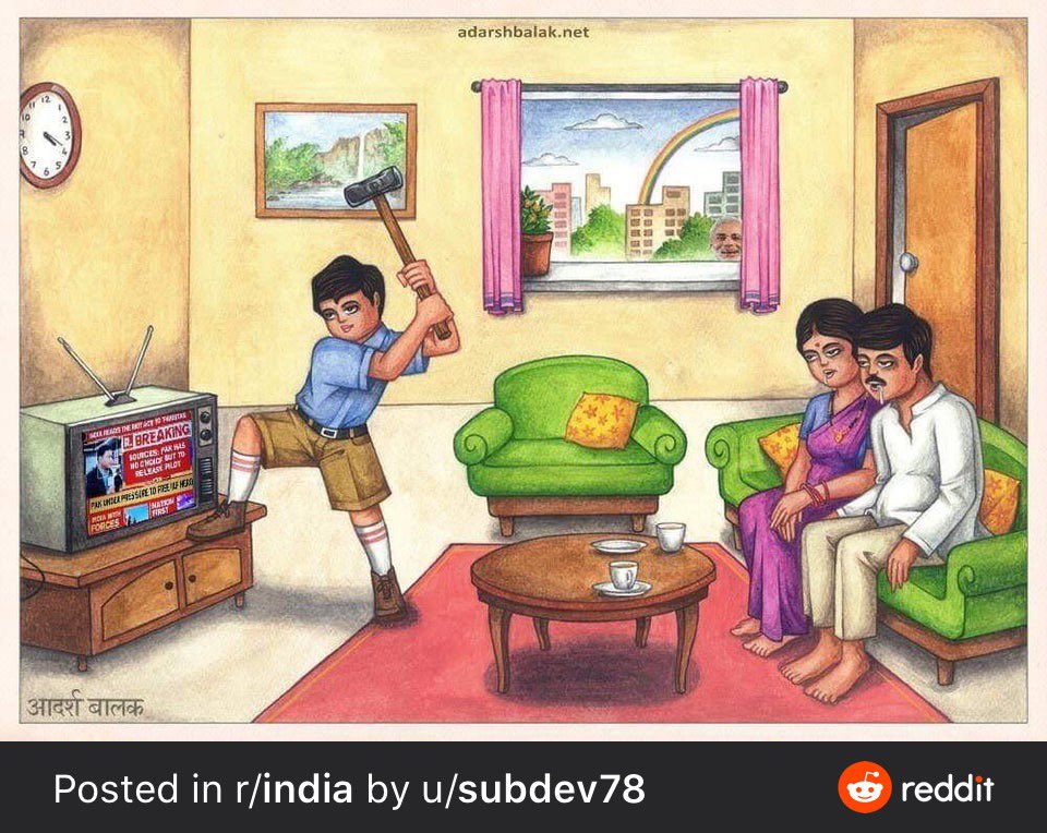 An Adarsh Balak cartoon for the ages (via  https://www.reddit.com/r/india/comments/elm1rs/so_relevant_again/?utm_source=share&utm_medium=ios_app&utm_name=iossmf)