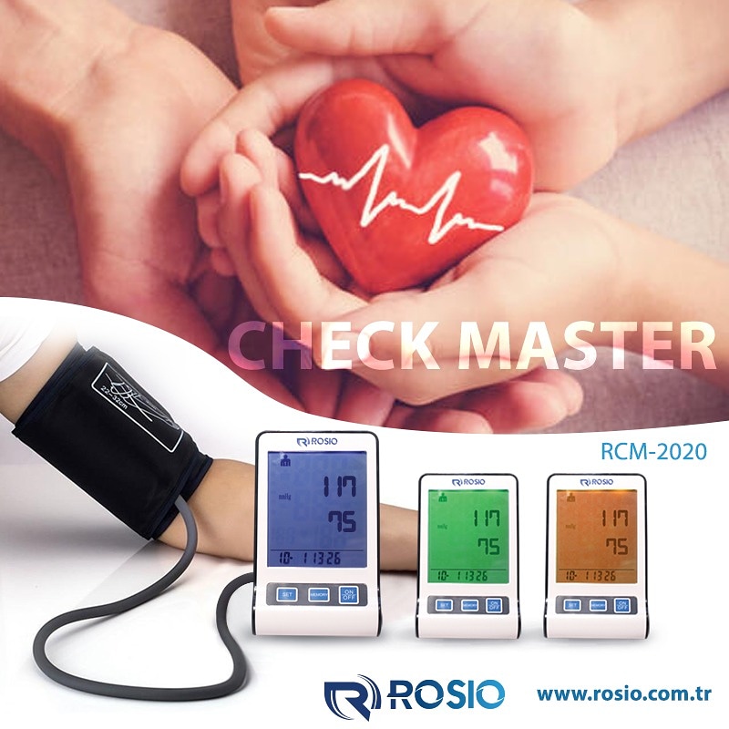 Rosio Check Master 2020 ile sağlıklı tansiyon ölçümleri..

#rosiotürkiye #tansiyon #tansiyonaleti #tansiyonhastalığı #kalp #nabız #tansiyonölçer #check #bloodpressure #bloodpressurecontrol #sağlık #medikal