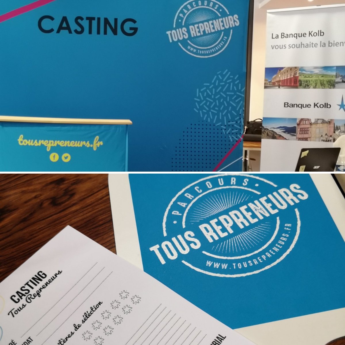 C'est parti pour la nouvelle saison des castings de @TousRepreneurs !